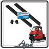 PIAGGIO Kit 2 PROFILATO PROFILATI Sostegno Fissaggio Vetro FINESTRINO Completo di Gommini Supporto Supporti Cerniera Ape 50 Originale