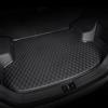 WXRNBN Auto Tappetino per Bagagliaio per Fiat 600 Hybrid 2024 2025+, Auto Pelle Tappetini Bagagliaio Tappeto Baule Fodera Bagagli Antiscivolo Impermeabile,Black