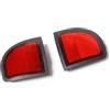 BENGOOD Per Mitsubishi L200 2005-2015, fanale posteriore sinistro/destro del paraurti posteriore luce catarifrangente luce freno di stazionamento luce riflettore 8355a015