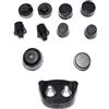 Zkydhbd 11/12pcsd Auto Door Buffer Pads Facile Installazione Auto Bump Stops Automotive Smorzamento Pad Set Per Pajero V43 Ammortizzatori Porta