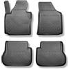 Mossa Tappetini Auto in TPE compatibili con Volkswagen Caddy IV Maxi Van (2004-10.2020) - tappeti auto neri - G