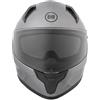 BHR Casco Integrale Moto con Doppia Visiera 831 ROCKET, Casco Moto Integrale Omologato ECE 22.06 con Schermo Parasole, Casco Uomo/Donna, Titanio, XL