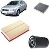 OP Kit tagliando 3 filtri compatibile con Audi A4 B6 2.0/2.0 FSI benzina,ALT/AWA
