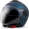 Blauer HT Blauer Demi Jet DJ-01 Monocolor Casco Jet, blu opaco, L (58/60)