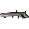 NCTPICLC Fari Per Peugeot 508 2015 2016 9809087680 9809087780 LED Daytime Running Light Fendinebbia Indicatore Di Direzione DRL Accessori Auto Faro(B Only Right)