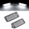 Fouedy Luci LED per Targa Posteriore di Riserva per Lancia Musa Ypsilon, Citroen Jumper, Peugeot Boxer, Bus Fiat Ducato 2006-2020
