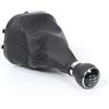 Viviance Pomello del Cambio 5/6 Velocità Cuffia Copri Cuffia compatibile con VW Caddy 2 II MK2 2004-2009 compatibile con Touran 2003-2010 - 5 Velocità