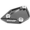 ZHNRHJUE Parti dei cavalletti Per BM&W C650GT C650 GT C600 Sport 2012 2013 2014 2015 Moto CNC Cavalletto Piede Cavalletto Laterale Estensione Pad Piastra di Supporto