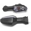 AMYALIN Frecce Moto Per KAWASAKI ER-6N ER-6F ZX-6R Indicatore Di Direzione Posteriore Per Moto(Smoke)