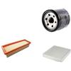 AOQ ORIGINAL QUALITY AOQ - KIT 3 FILTRI TAGLIANDO COMPATIBILE CON FT 500 (312) 1.2 BENZINA/GPL Natural P. (da 9/2011)