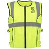 OJ Gilet Net Flash, Giallo, Taglia XS-S