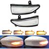 Malcayang dinamiche indicatori di direzione una coppia specchio luci led per Nissan Teana Altima Pulsar Sentra