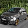 4R Quattroerre.it Kit Adesivo Replica Abarth per Fiat 500, Oro