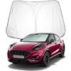 BIXUAN Puma2 2024 Parasole Compatibile con Ford Puma MK2 2020-2023 2024 2025 Parabrezza per Puma 2 Auto Parabrezza Parasole Anteriore Bloccato Copertura UV Pieghevole