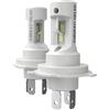 DISCORAMA KIT LAMPADE LED SIRIUS H4 H19 12V 6000K SERIE OELED COPPIA FARI LUCE BIANCA