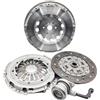 kW&HP KIT FRIZIONE VOLANO MONOMASSA E CUSCINETTO REGGISPINTA PER CORSA C, MERIVA A SUZUKI_SWIFT 1.3
