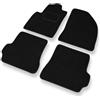 Mossa Tappetini auto in feltro compatibili con Ford Fiesta V (2002-2008) - tappeti auto - nero 1