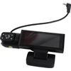Goshyda Dash Cam Anteriore Posteriore, Video HD 1080P Display da 3,16 Pollici Rilevamento del Movimento Obiettivo Rotante a 360 Gradi, Registrazione Video in Loop Telecamera per