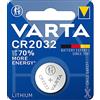 Zarivy Batteria al litio 3 V CR2032 Ø20,0 x 3,2 mm (Blister 1 unità) Ideale per orologi, calcolatrici e piccoli dispositivi elettronici.