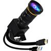 ALPCAM Telecamera USB HDMI 4K, 60 fps ad alta velocità USB3.0 con obiettivo CS-Mount 5-50 mm, zoom H.264, webcam digitale per videoconferenze per Windows, Linux, Android, Mac OS