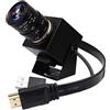 ELP Telecamera USB HDMI 4K - Webcam zoom 4X 2,8-12 mm con regolazione manuale per computer, TV, proiettore, monitor