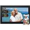 Glusine Frameo - Cornice digitale da 15,6 pollici, WiFi, HD, touchscreen, 32 GB di memoria integrata, rotazione automatica, montabile a parete, cornice digitale per condividere facilmente foto e video tramite