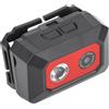 RASTKY Testa Notturna Montata da 1080p HD Camera per Videocamera da Viaggio per Esterni, Dimensioni Compatte, Lunghe Standby, Luce a LED, Design delle Mani per gli Sport Estremi