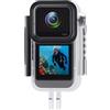 VELATEMOR Action Camera 4K con Custodia Impermeabile Fino a 30M,Obiettivo Grandangolare da 20 MP 140°,Stabilizzazione EIS a 6 Assi,Clip Magnetica Indossabile per Immersioni,Ciclismo