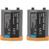 Annadue Batteria per Fotocamera EN EL18 18A, 2 Pezzi, Sostituzione 3000mAh per D4 D4S D5 D6, per MB D12 MB D17 MB D18 Scatola Batteria per Maniglia Fotocamera D850 D800 D500