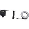 GOWENIC Flash Ad Anello Macro a LED, 48 Flash Ad Anello Macro a LED e Flash Ad Anello con Display LCD per Fotocamere DSLR, Flash con Anelli Adattatori e Diffusore Flash