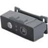 Vikye Fotocamera Indossabile su Lampada Frontale, Fotocamera Montata Sulla Testa con Sensore di Gesti, Fotocamera Frontale 1080P HD con Regolazione Dell'angolo di 45° per la Pesca e la