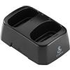 Cobra RX600 - Stazione di ricarica per 2 walkie talkie con cavo di ricarica UBS - Caricatore portatile da tavolo doppio, compatibile con modelli RX680 e RX685