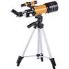 WANWEN Telescopio astronomico, monoculare riflettente, 45 gradi;Telescopio per studenti per bambini con osservazione delle stelle professionale HD ottico eretto con treppiede per 360 gradi;Regolazione del