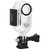 Tbest Immersione Subacquea Cover Protettiva Trasparente 40M Caso con Supporto Accessori per GO3S Action Camera Ideale Nuoto e Surf PC Ottico Vetro Temperato in Acciaio Inox