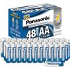 Panasonic Energy Corporation LR6XE/48PC Platinum Power AA batterie alcaline, confezione da 48