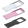 DIYEAH 3pezzi Copertura Privacy per Fotocamera Laptop e Smartphone in Lega di Alluminio Antispy Ultra Sottile Colore Casuale