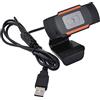 Leylor Videocamera 640X480 HD, USB 2.0 Videocamera per PC 640X480 Videocamera con Registrazione HD Webcam con Microfono per PC PC e Laptop