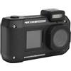 XUMIUZIY Fotocamera Subacquea 4K, Fotocamera Impermeabile da 33 Piedi, Videocamera Impermeabile da 65 MP con Doppio Schermo, Zoom Digitale 10X, Messa a Fuoco Automatica, per lo Snorkeling