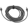 Acouto DC a DC Cavo di Alimentazione Grigio 18AWG IP68 Cavo di Ricarica da a CC per 5,5 M / 18 Piedi con Elegante Desi a CC Power Cabledc a Cord Corddc a Cord Corddc a (10,5 m)