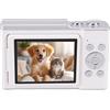 Generic Fotocamera Digitale HD 5K da 72 MP con Zoom 16X, Fotocamera Mirrorless retrò per Appassionati di Selfie e Fotografia