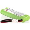 AGI 96432 Ibrido Nichel Metal 500mAh 2.4V batteria ricaricabile - Batteria ricaricabile (500 mAh, Nichel-Metallo Idruro (NiMH), 2,4 V, Verde)