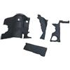 GYKIGDX Compatibile con set di gomma Canon 5D Mark IV, impugnatura 5D4 5DIV, coperchio posteriore, lato sinistro e coperchio scheda SD