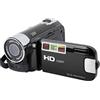 Goshyda Fotocamera Digitale, Schermo Girevole TFT da 2,7 Pollici Risoluzione Video 1080P Pixel da 16MP Zoom Digitale 16X, Videocamera Videocamera per Fotografare (Nero)