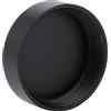Generic Tappo Copriobiettivo Posteriore in Metallo da 25 Mm con Attacco C, 5 Pezzi, 2 Colori, Accessorio per Protezione Antipolvere per gli Appassionati di Fotografia (BLACK)