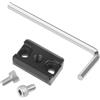 ELOMAS For DJI Ronin S Nuovo Sostituisci il supporto for accessori Maniglia M4 1/4 Vite Piastra adattatore for braccio magico di estensione del monitor