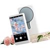 Ddujbtp Telefono Selfie Monitor Schermo Utilizzando Fotocamera Posteriore Per Live Stream Monitor Schermo Con Altoparlanti Spina 3.5mm Aggiornato Selfie Display