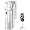 Generic Treppiede per telefono e selfie stick con telecomando Bluetooth, bastone per selfie estensibile per iPhone 17, portatile, leggero per registrazione video, vlog, treppiede da viaggio compatibile con