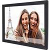 Tbest Cornice Digitale WiFi Touch Screen HD da 15 Pollici per la Condivisione Elettronica Intelligente di Foto (Spina europea)