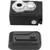 GOWENIC Fotocamera Digitale retrò Vintage da 2 MP per Fotografie di Viaggio e di, Fotocamera di Registrazione 1080P per Occasioni Festive e Sessioni di Studio