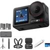 DJI Osmo Action 5 Pro Combo Adventure Bundle, Action Cam 4K con Sensore 1/1.3, Batteria Lunga Durata 12h con 3 Batterie, Due Touchscreen OLED (Action 5 Pro Adventure Bundle 2)
